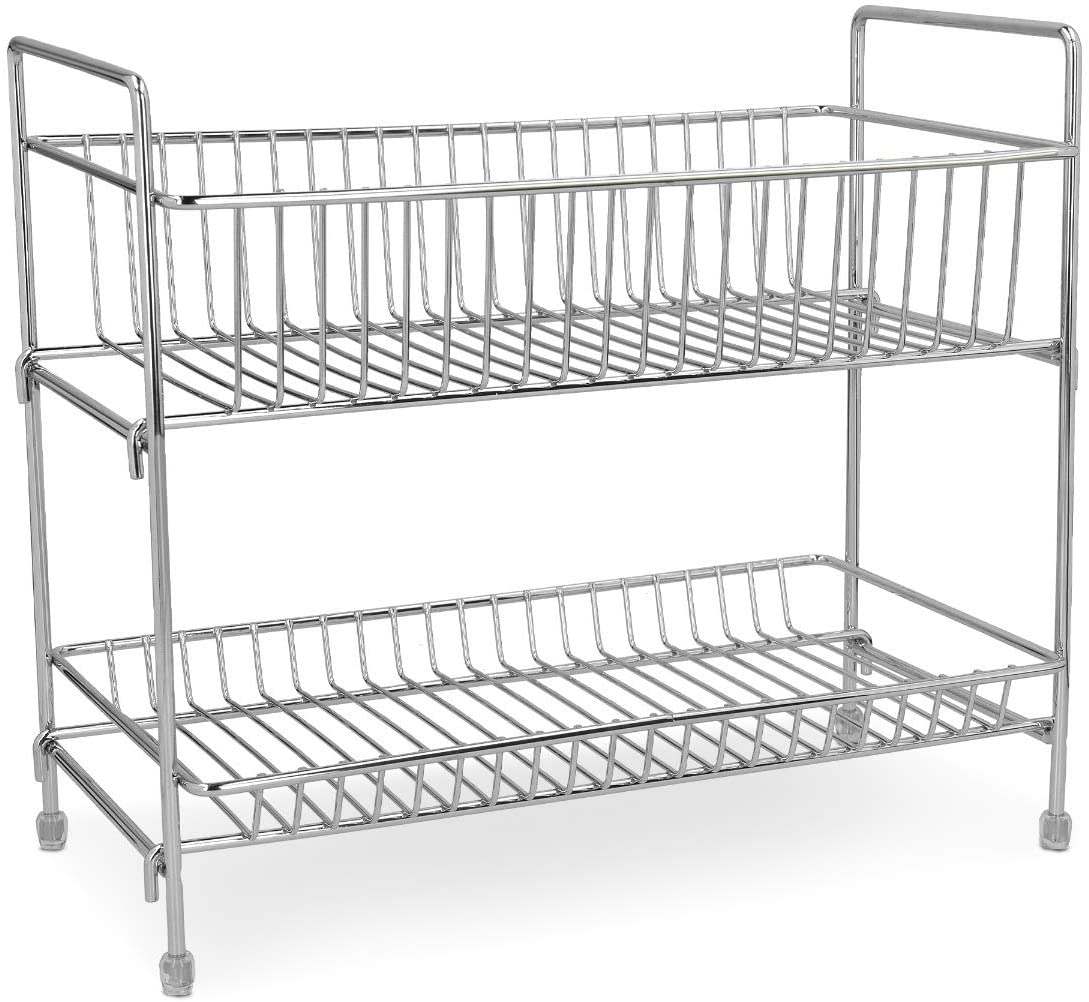 Navaris Μεταλλικό Ράφι Καρυκευμάτων Δύο Επιπέδων - 51113.01