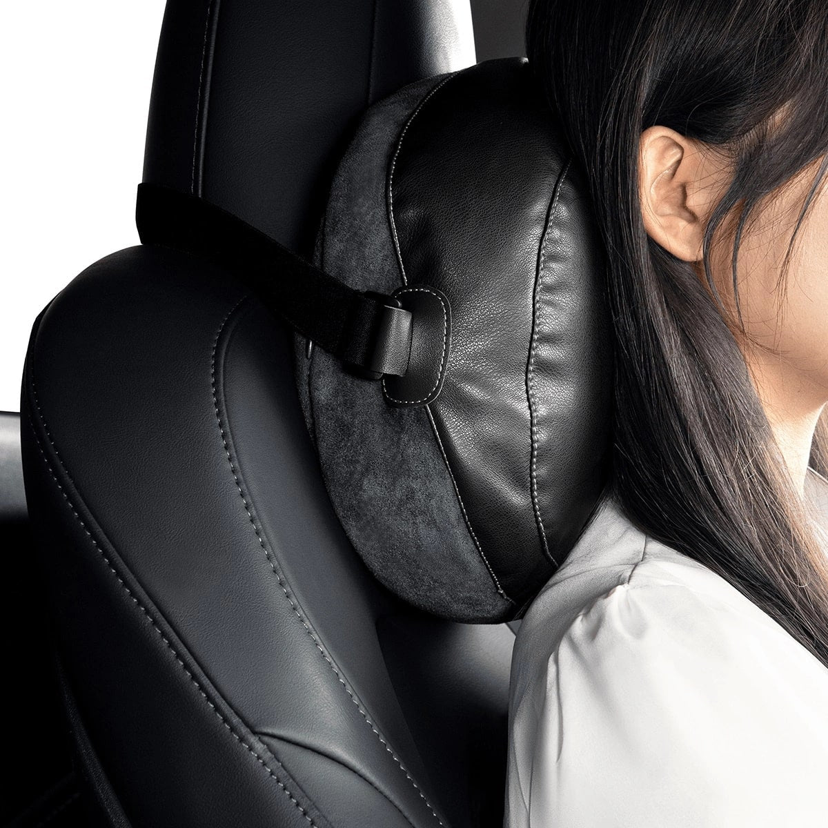 Baseus ComfortRide Series - Μαξιλάρι Στήριξης Κεφαλιού για το Αυτοκίνητο - Black - TZ - 01