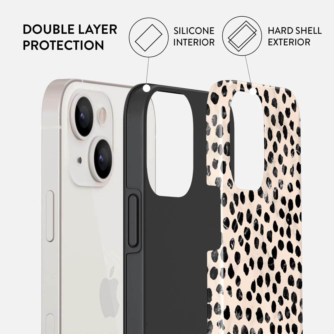 Burga iPhone 14 Plus Fashion Tough Σκληρή Θήκη - Almond Latte