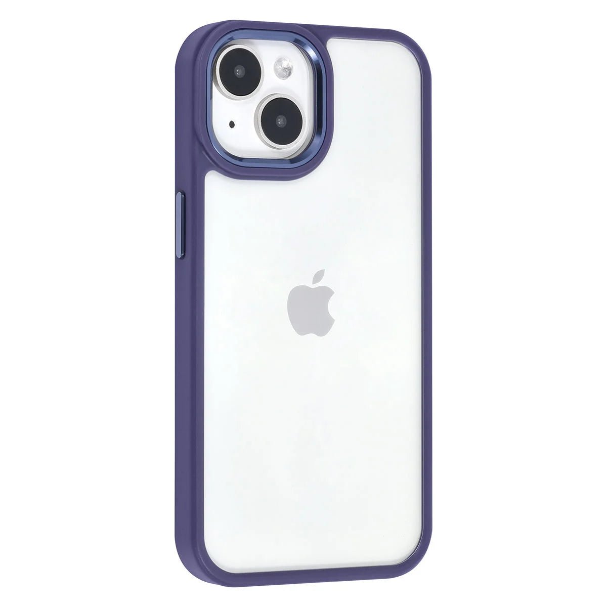 Tuniq iPhone 15 - Σκληρή Θήκη με Πλαίσιο Σιλικόνης - Μοβ / Διάφανο
