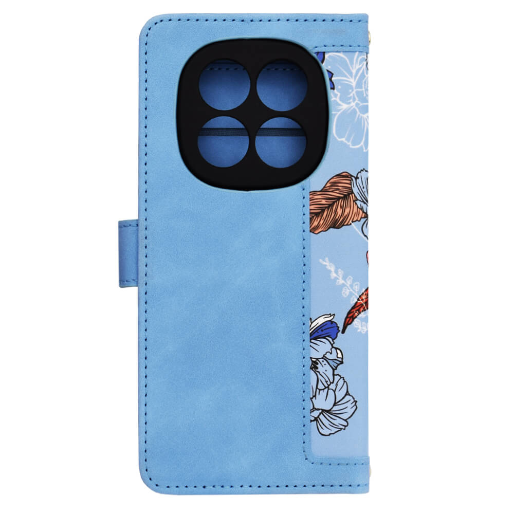 Techsuit Xiaomi Redmi Note 14 Pro 4G - FlipCraft - Θήκη Πορτοφόλι από Δερματίνη - Vibrant Blue