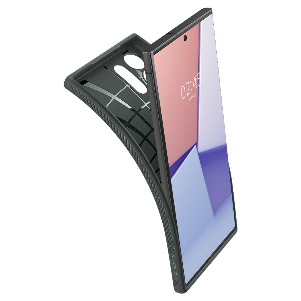Spigen Samsung Galaxy S23 Ultra Liquid Air Θήκη Σιλικόνης - Abyss Green
