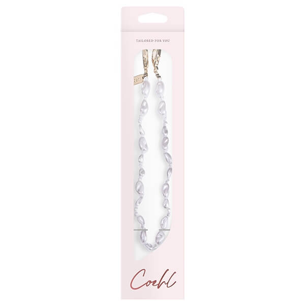 Uniq Coehl Perla Universal Hand Strap - Λουράκι Κινητού για τον Καρπό - White