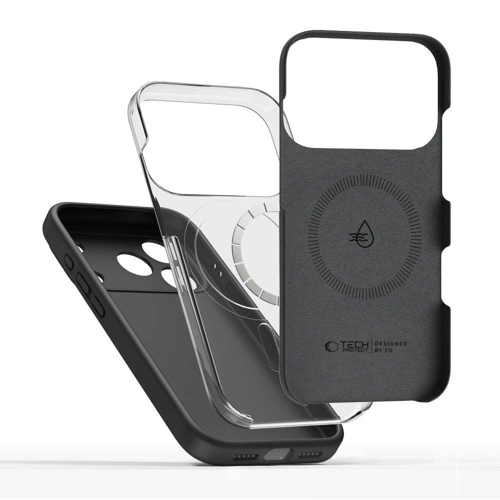 Tech - Protect iPhone 17 Pro Max Silicone MagSafe Θήκη Σιλικόνης - Black