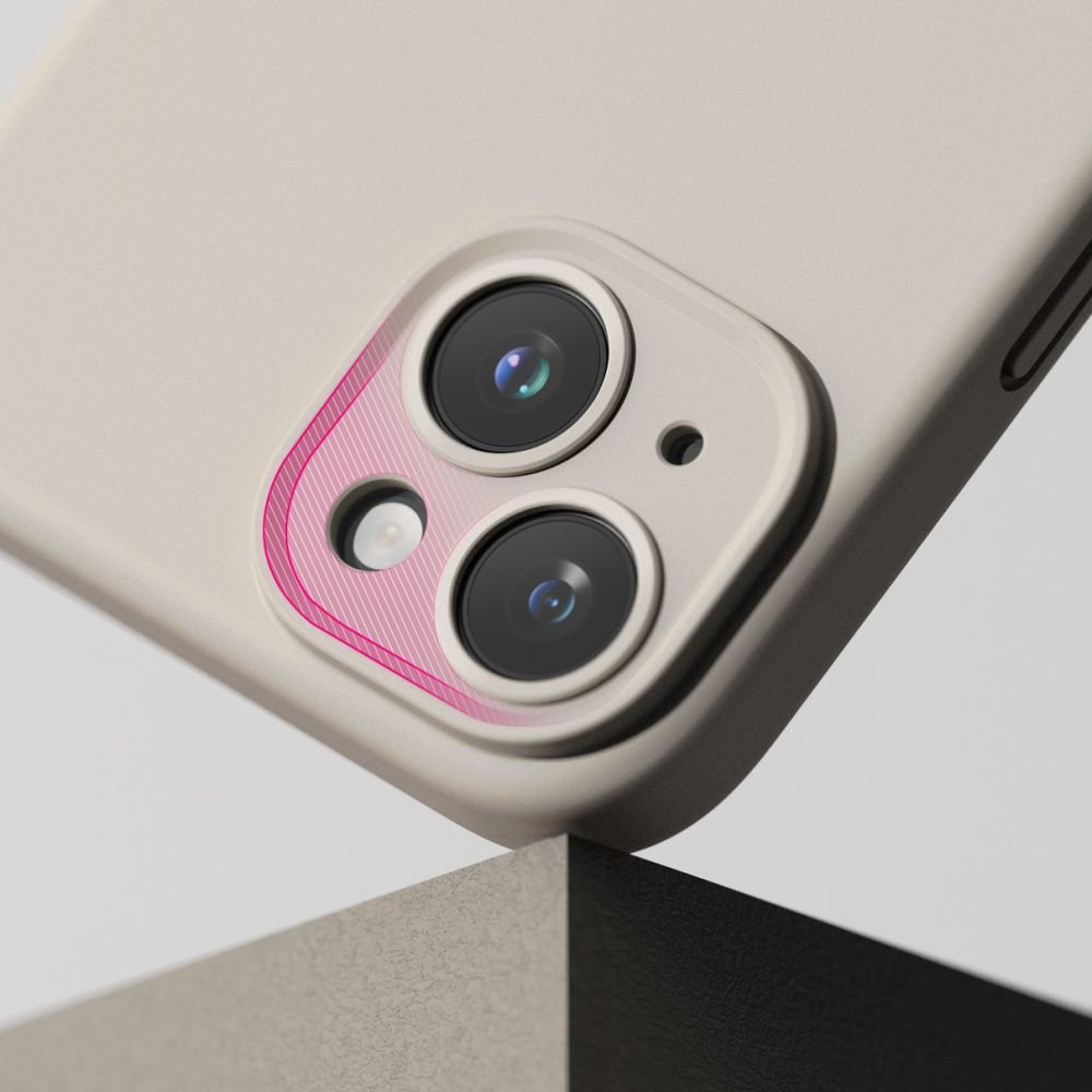Ringke iPhone 15 Silicone Magnetic MagSafe Case Θήκη Σιλικόνης με MagSafe - Stone