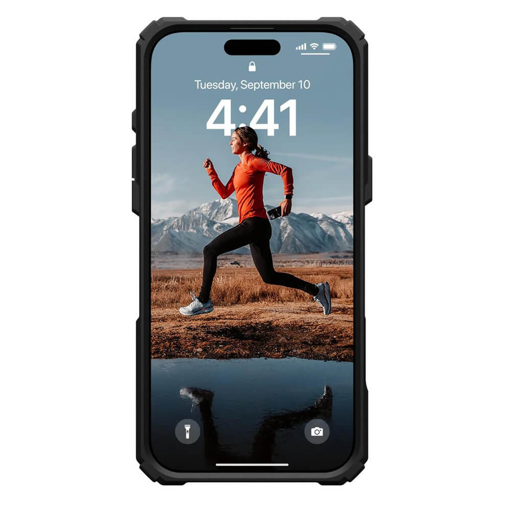 UAG iPhone 16 Pro Plasma XTE MagSafe Σκληρή Θήκη με Stand - Black / Διάφανη