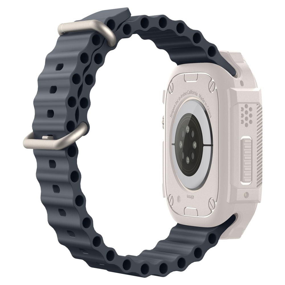 Spigen Θήκη Apple Watch Ultra (1/2/3) - 49mm Rugged Armor - Dune Beige