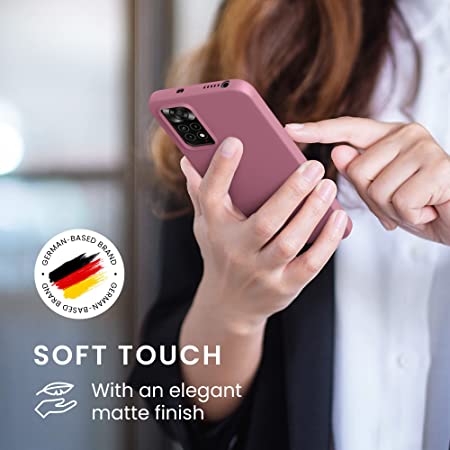 KW Xiaomi Redmi Note 11 / Redmi Note 11S Θήκη Σιλικόνης TPU - Rusty Rose - 57368.167