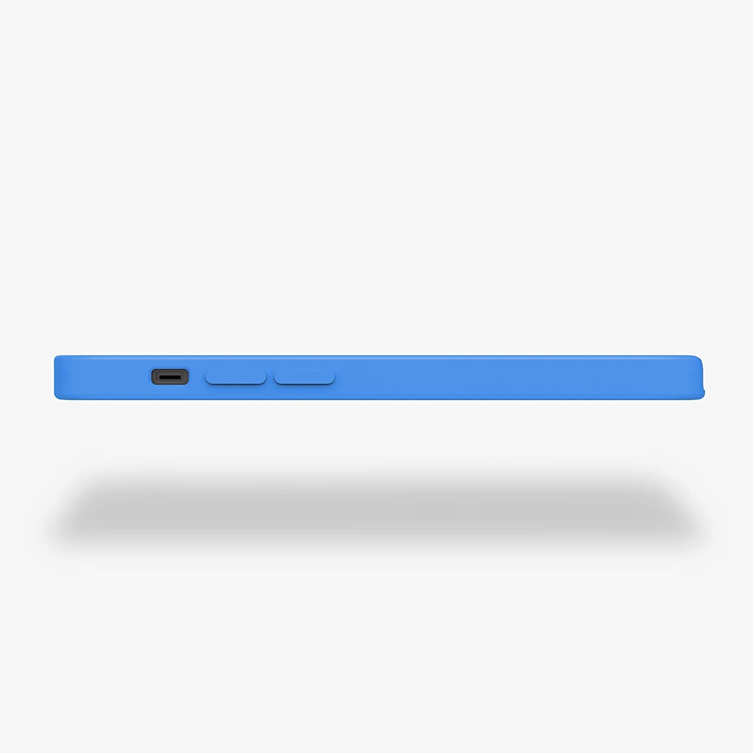 KW iPhone 12 / iPhone 12 Pro Θήκη Σιλικόνης Rubber TPU - Surf Blue - 52641.189