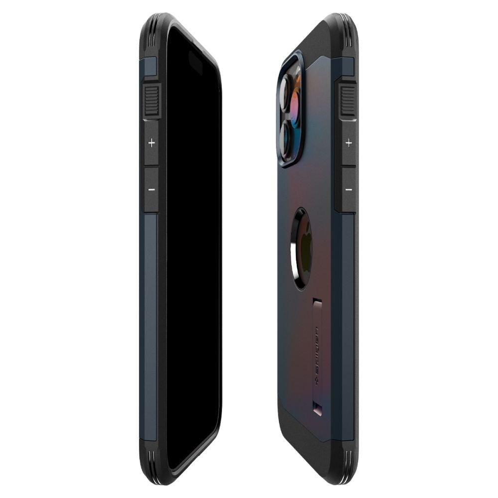 Spigen iPhone 15 Pro Max Tough Armor Mag Σκληρή Θήκη με MagSafe - Metal Slate