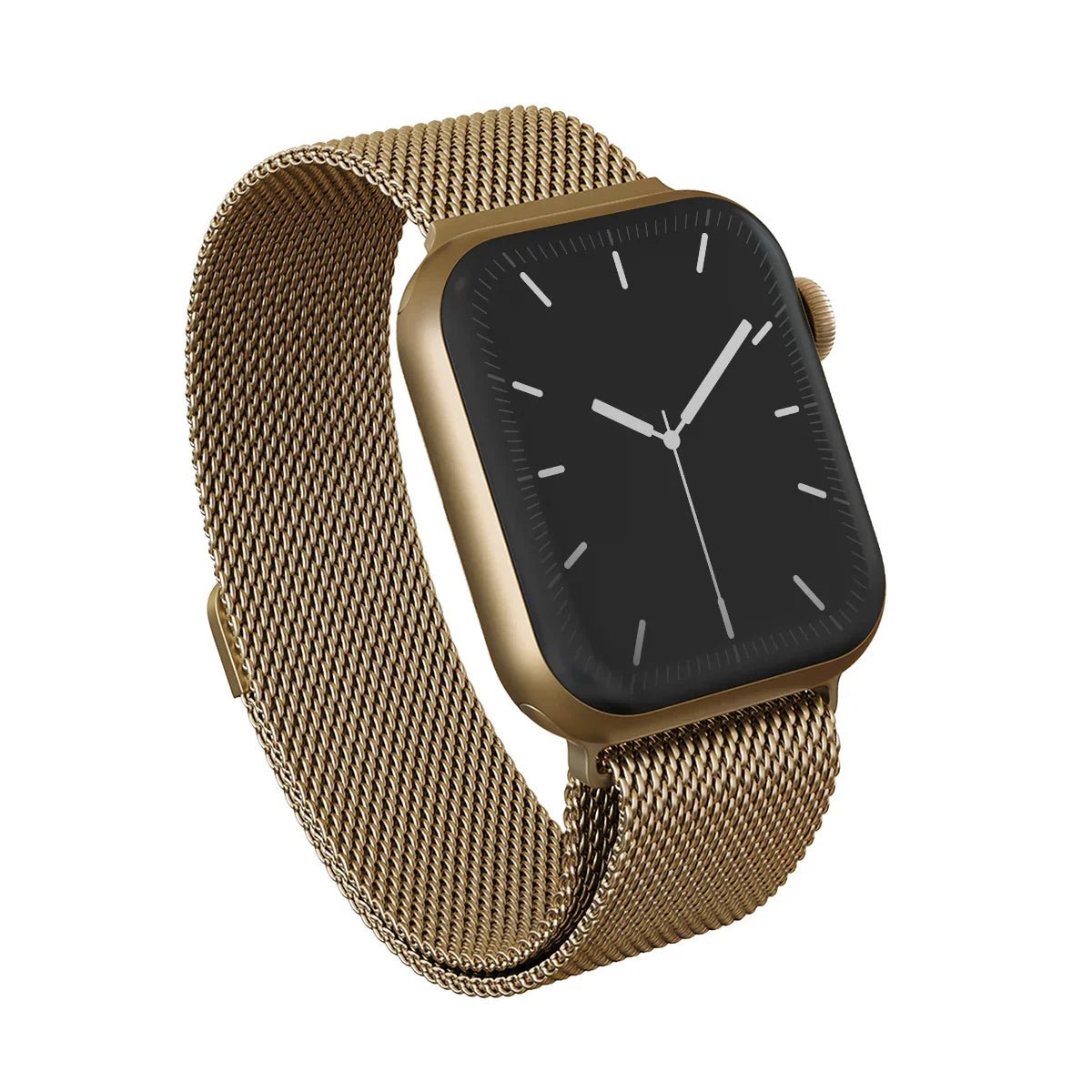 Burga Λουράκι Apple Watch 4/5/6/7/8/9/10/11 - SE (1/2/3) – 40/41/42mm - Metal Mesh - Gold