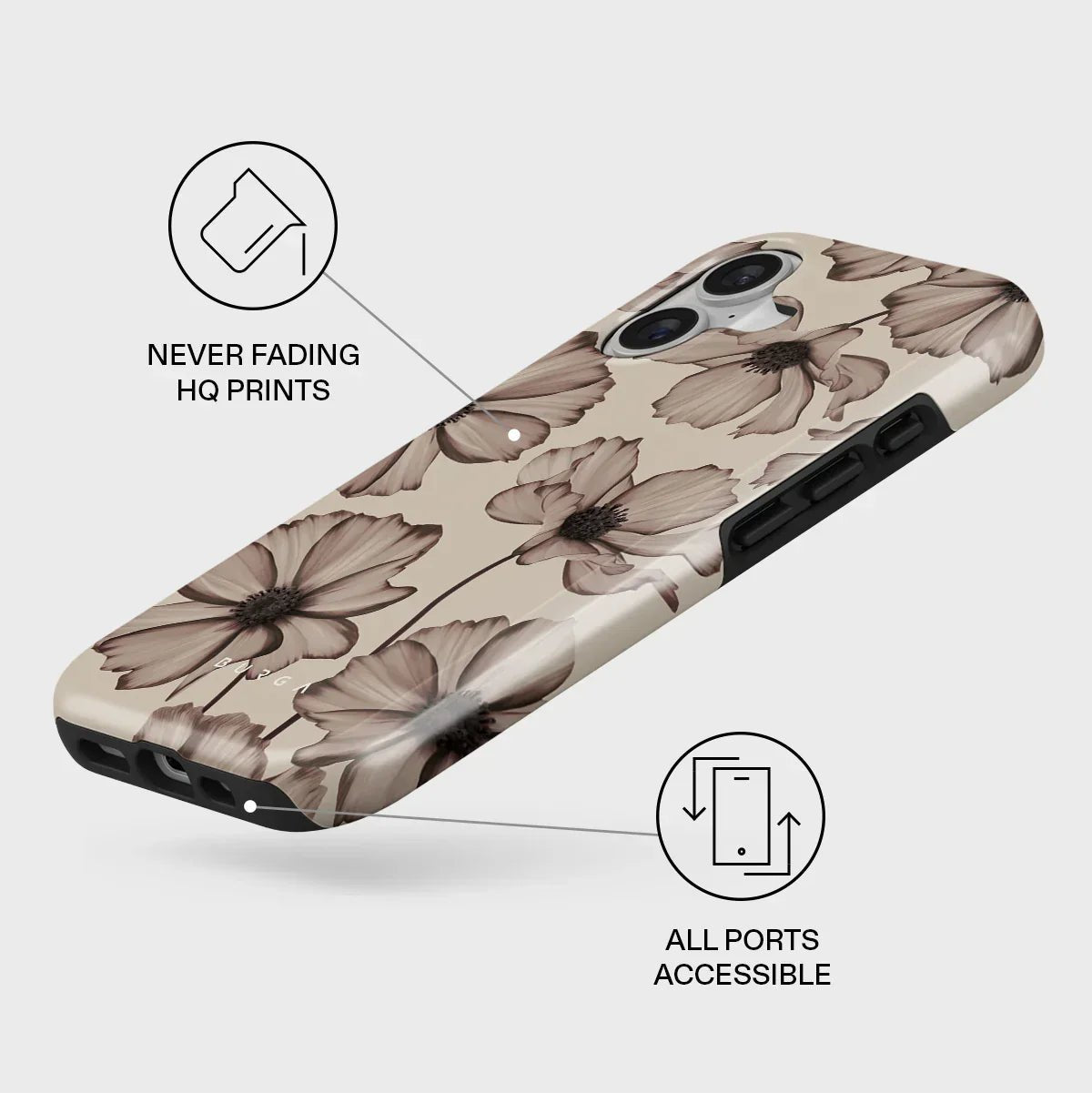 Burga iPhone 17 - Fashion Tough MagSafe - Σκληρή Θήκη με MagSafe - Barely Yours