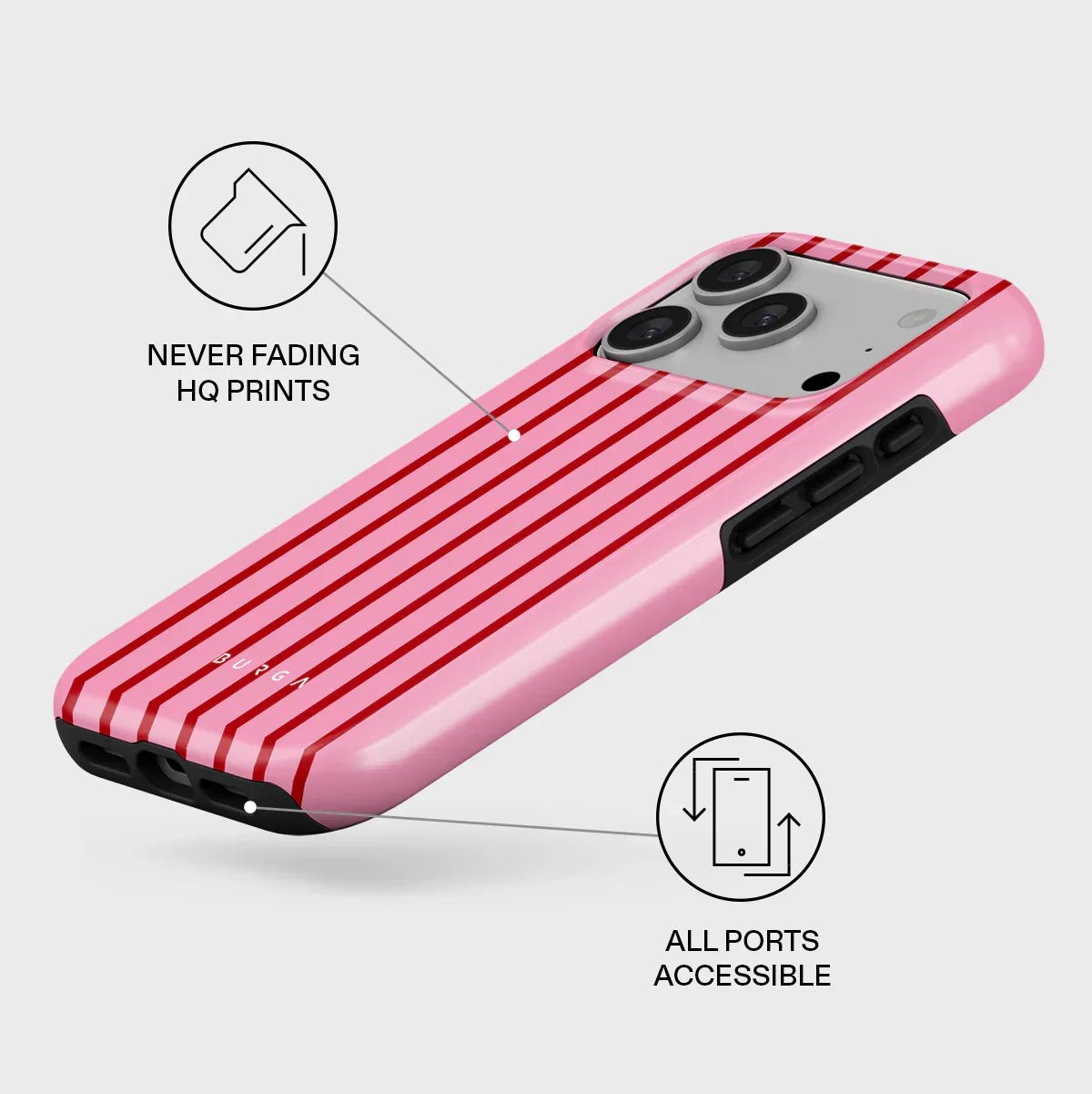 Burga iPhone 17 Pro - Fashion Tough MagSafe - Σκληρή Θήκη με MagSafe - Favorite Bikini