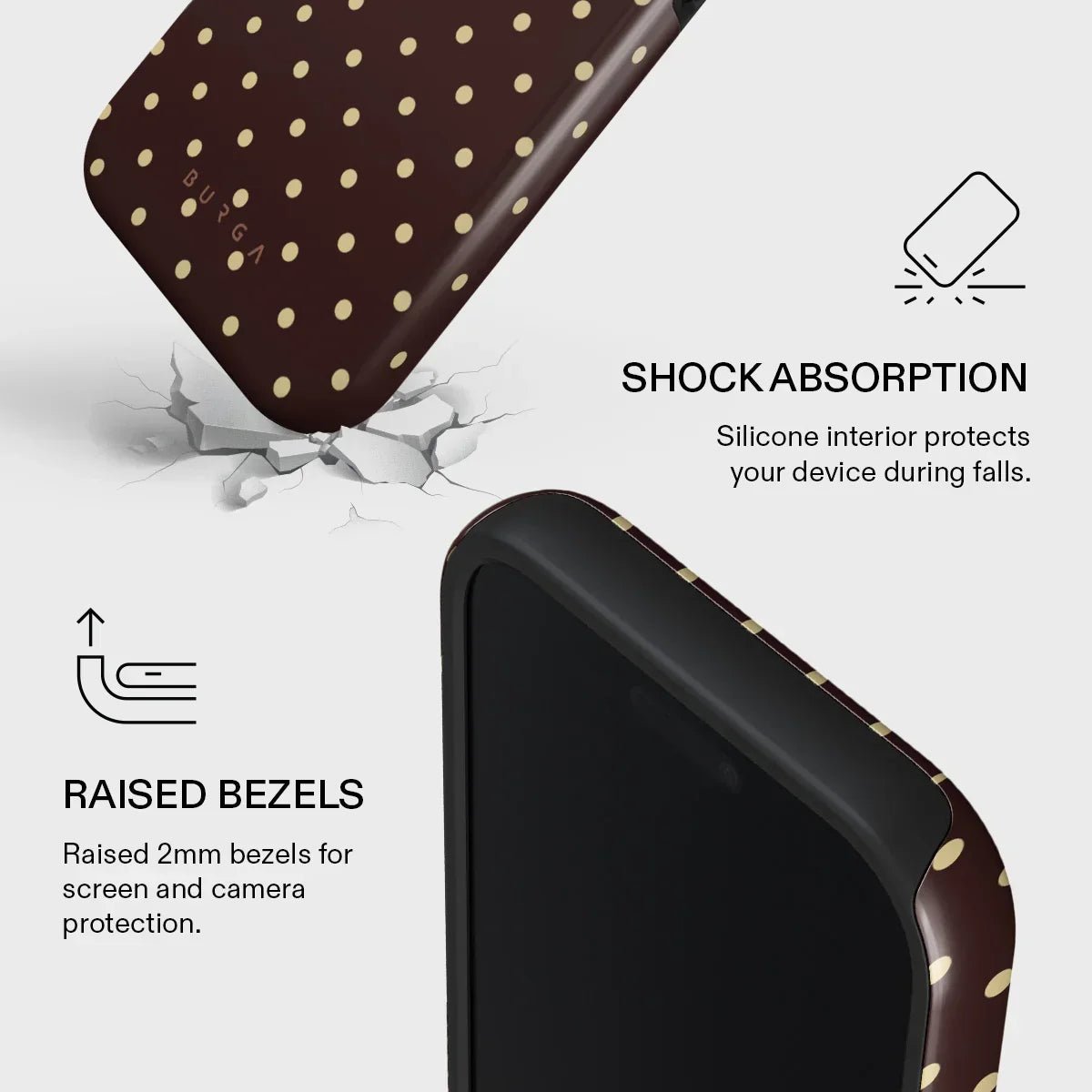 Burga iPhone 17 Pro - Fashion Tough MagSafe - Σκληρή Θήκη με MagSafe - Sorry Busy