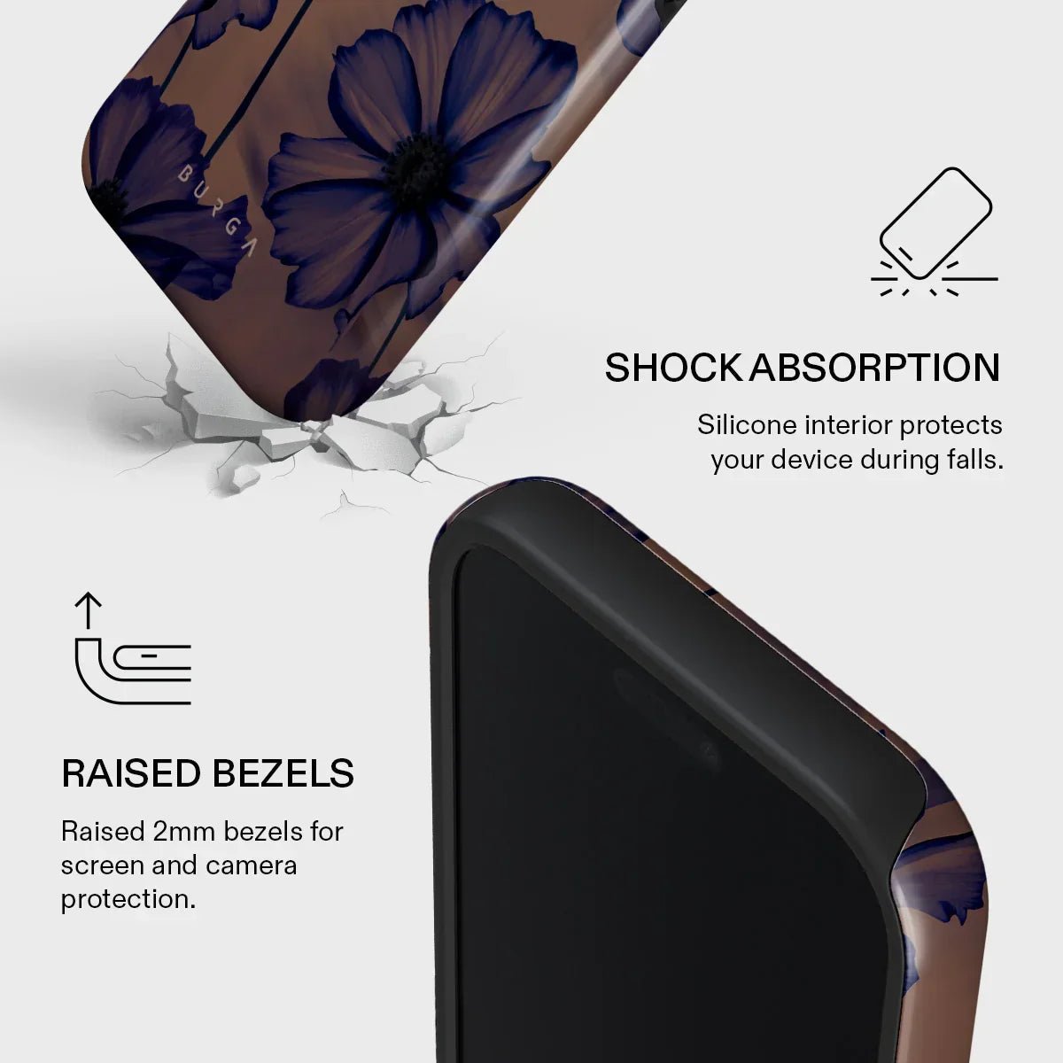 Burga iPhone 17 Pro Max - Fashion Tough MagSafe - Σκληρή Θήκη με MagSafe - Velvet Night