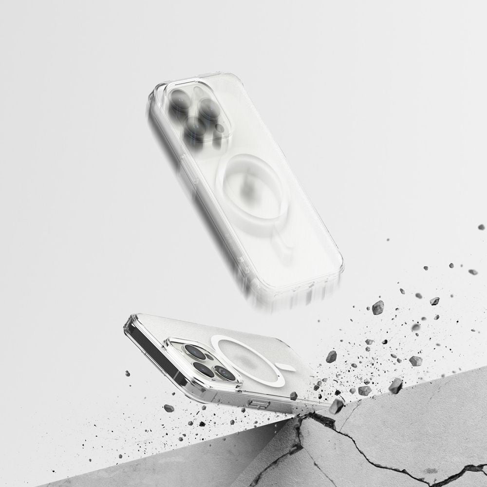 Ringke iPhone 15 Pro Max Fusion Σκληρή Θήκη με Πλαίσιο Σιλικόνης και MagSafe - Matte Clear