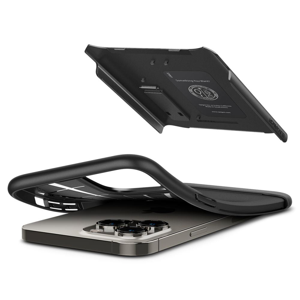 Spigen iPhone 14 Pro Slim Armor Σκληρή Θήκη - Black