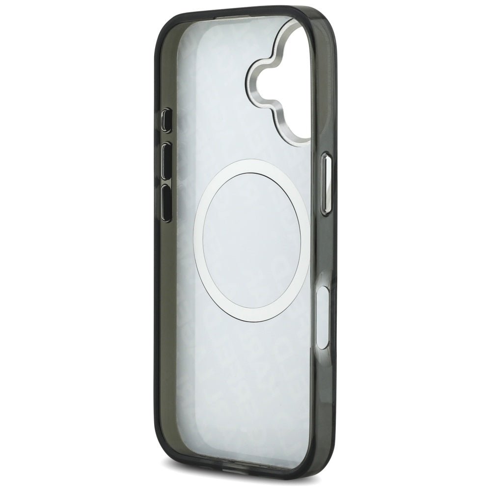 Karl Lagerfeld iPhone 17 - IML Karl Head Logo MagSafe - Σκληρή Θήκη με Πλαίσιο Σιλικόνης - Black - KLHMP17SHMKBKHOK