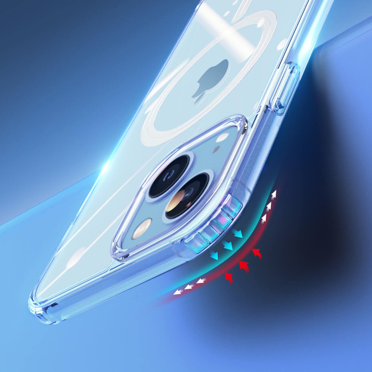 Dux Ducis iPhone 14 Plus Clin Θήκη με MagSafe - Διάφανη