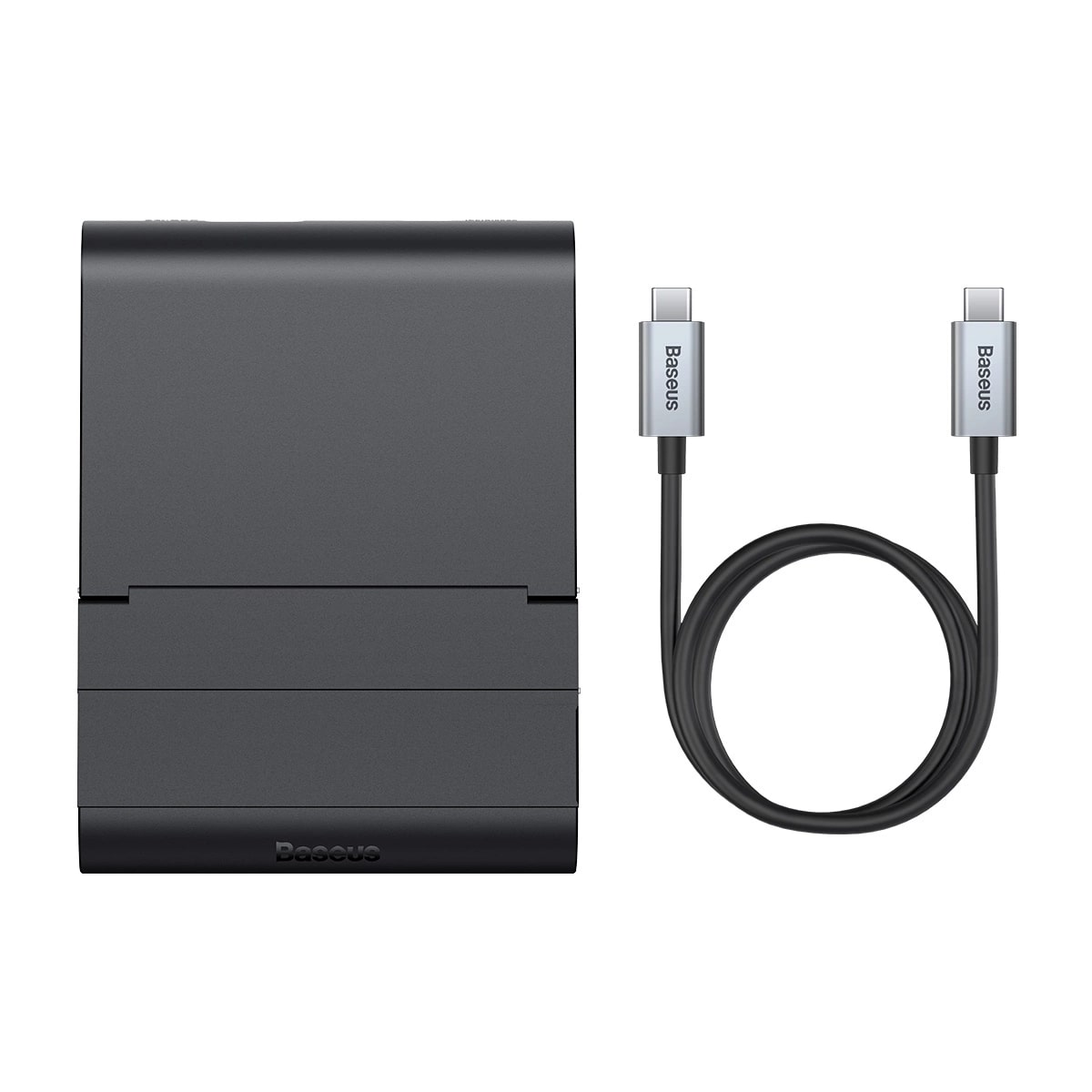 Baseus Mate Intelligent Hub Βάση / Φορτιστής με Υποδοχή Type - C και Σταθμός Φόρτισης 7 σε 1 - Black