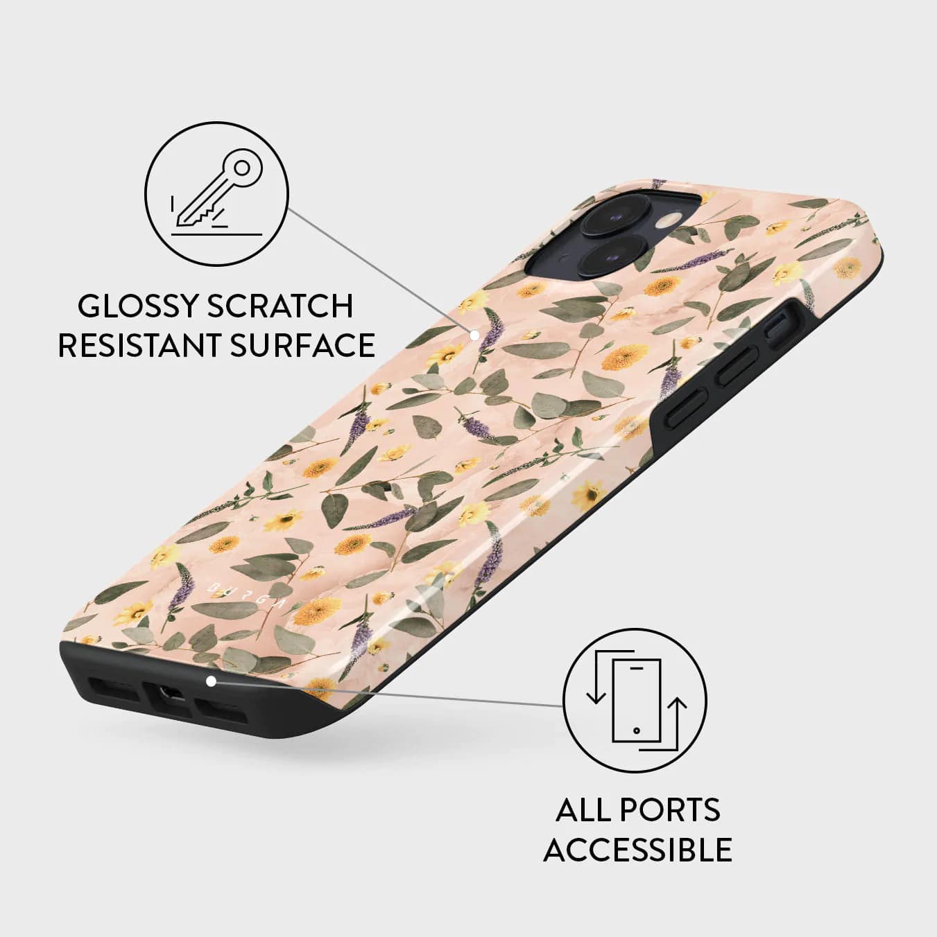 Burga iPhone 14 Plus Fashion Tough Σκληρή Θήκη - Sunday Brunch