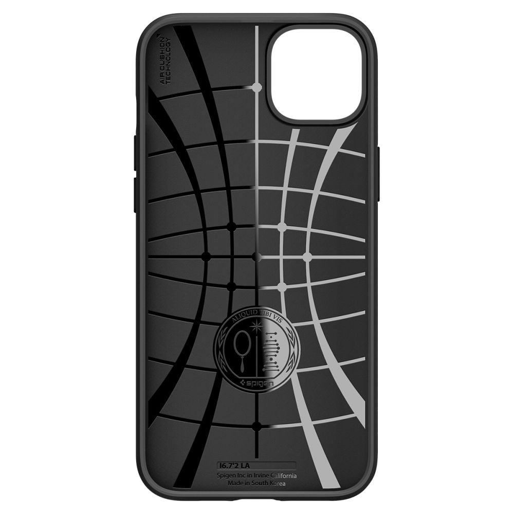 Spigen iPhone 14 Plus / iPhone 15 Plus Liquid Air Θήκη Σιλικόνης - Matte Black