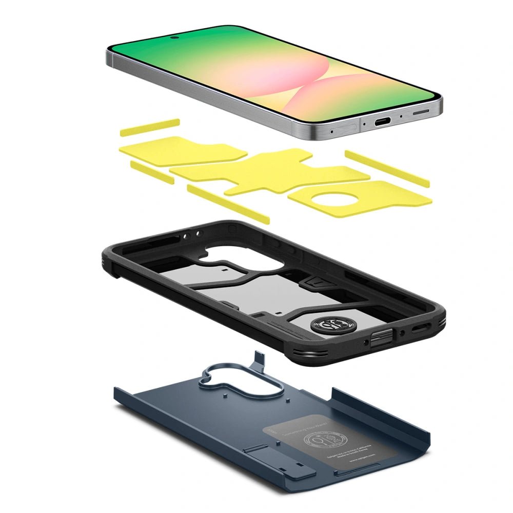 Spigen Samsung Galaxy A56 5G Tough Armor Σκληρή Θήκη - Metal Slate