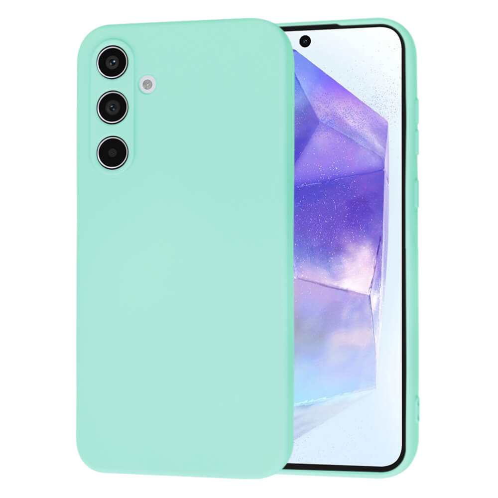 Techsuit Samsung Galaxy A55 5G SoftFlex Θήκη Σιλικόνης - Sea Blue