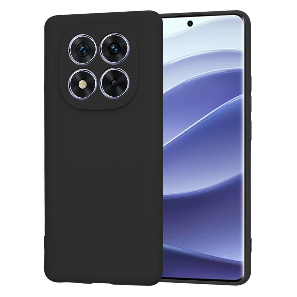 Techsuit Xiaomi Redmi Note 14 Pro 5G / Poco X7 SoftFlex Θήκη Σιλικόνης - Black
