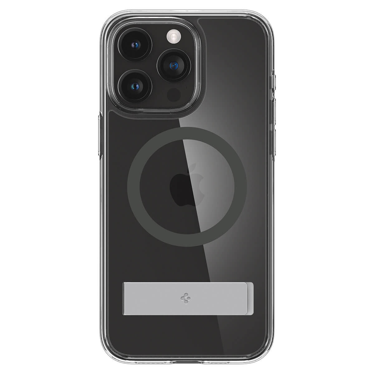 Spigen iPhone 15 Pro Max Ultra Hybrid S MagSafe Σκληρή Θήκη με Πλαίσιο Σιλικόνης και Stand - Graphite
