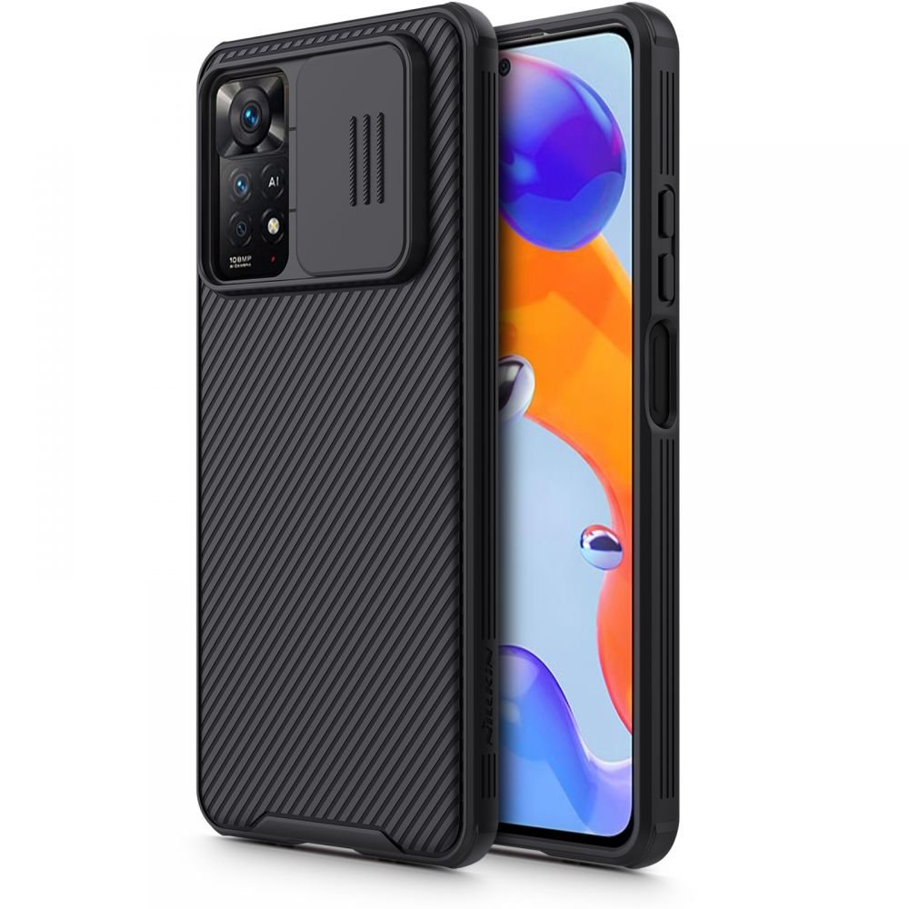 Nillkin Xiaomi Redmi Note 11 Pro / Note 11 Pro 5G CamShield Pro Σκληρή Θήκη με Κάλυμμα για την Κάμερα - Black