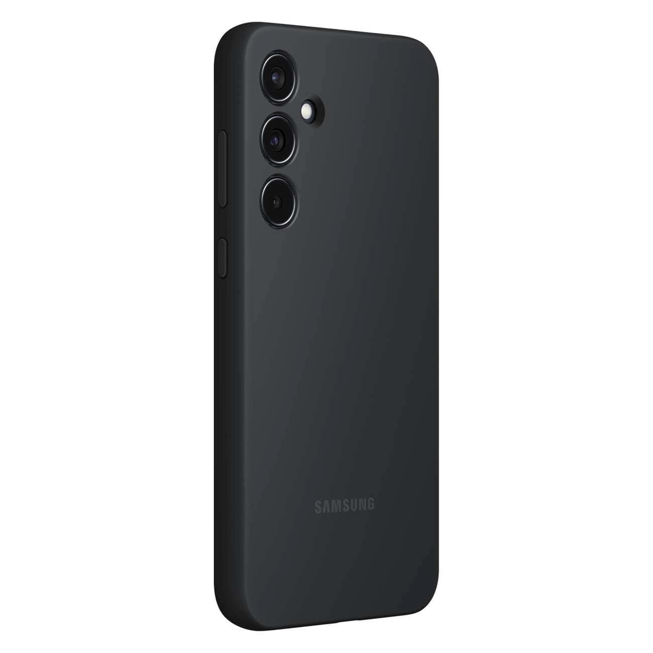 Samsung Silicone Cover Samsung Galaxy A55 5G Θήκη Σιλικόνης - Black - EF - PA556TBEGWW