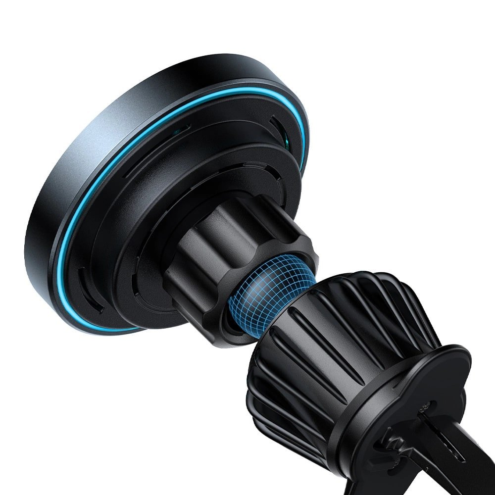 Joyroom JR - ZS240 Pro Μαγνητική Βάση Αυτοκινήτου Αεραγωγού με Ασύρματη Φόρτιση MagSafe 15W - Black