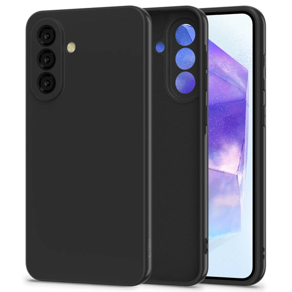 Tech - Protect Samsung Galaxy A56 5G Icon Θήκη Σιλικόνης Rubber TPU - Black