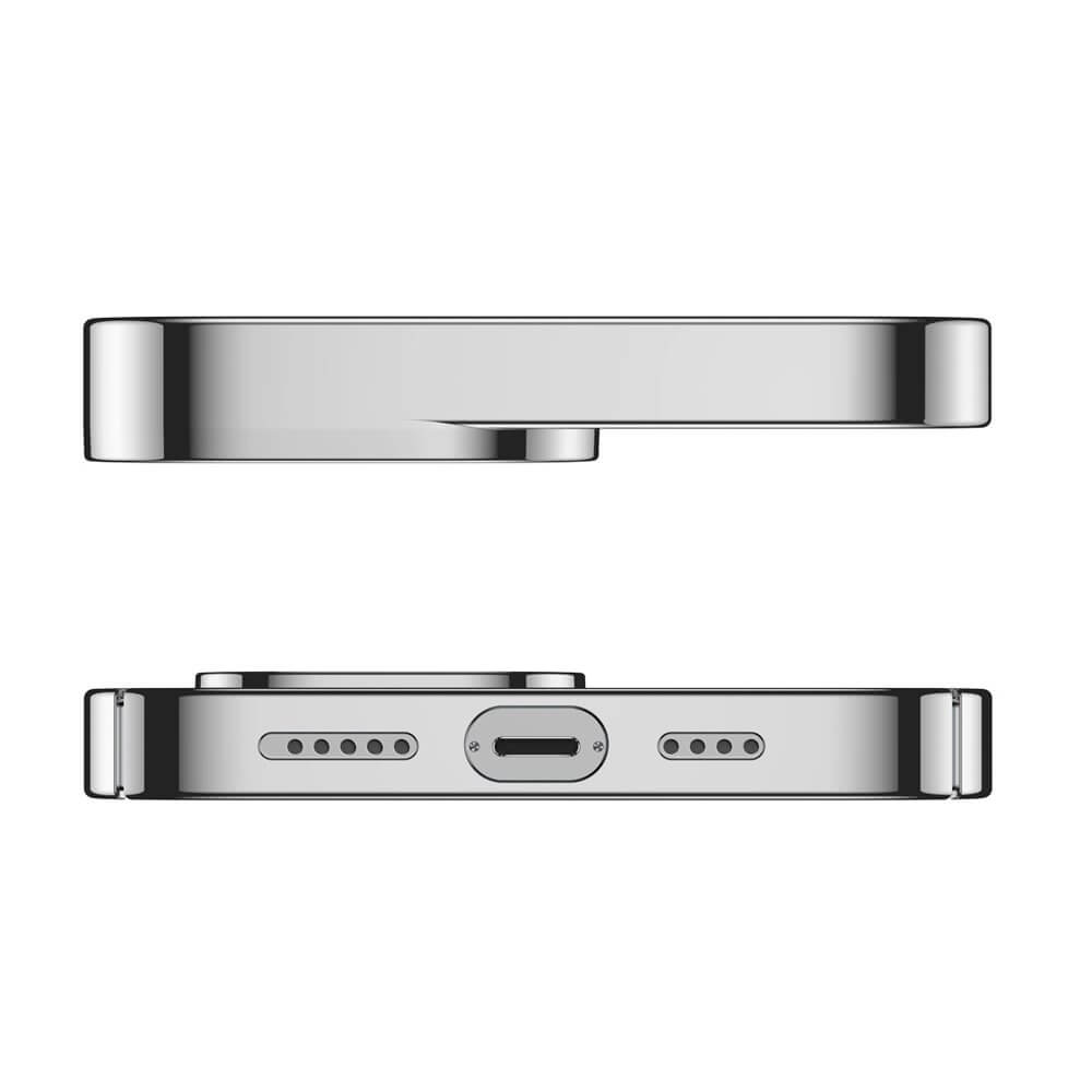 Baseus Glitter Electroplating Σκληρή Θήκη για iPhone 13 Pro - Silver - ARMC000412
