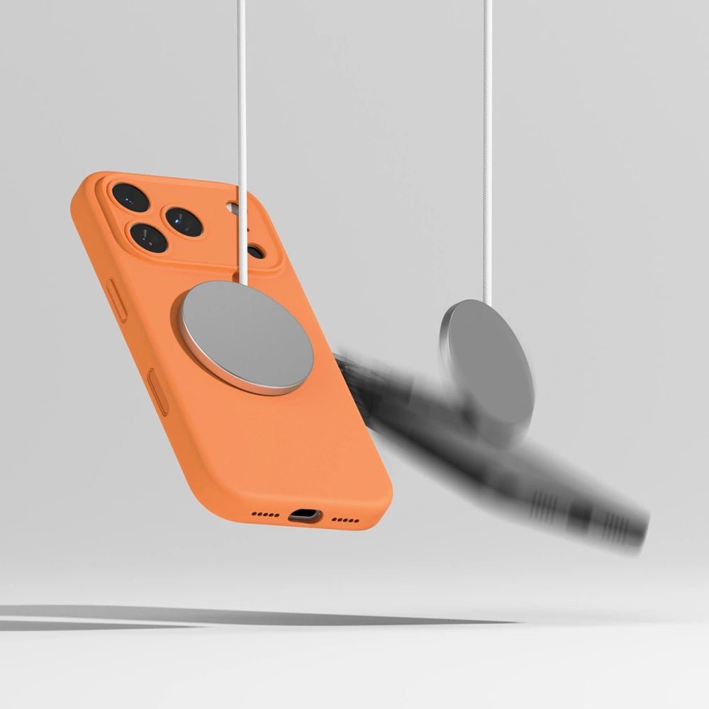 Ringke iPhone 17 Pro Max - Silicone Magnetic MagSafe - Θήκη Σιλικόνης με MagSafe - Tangerine