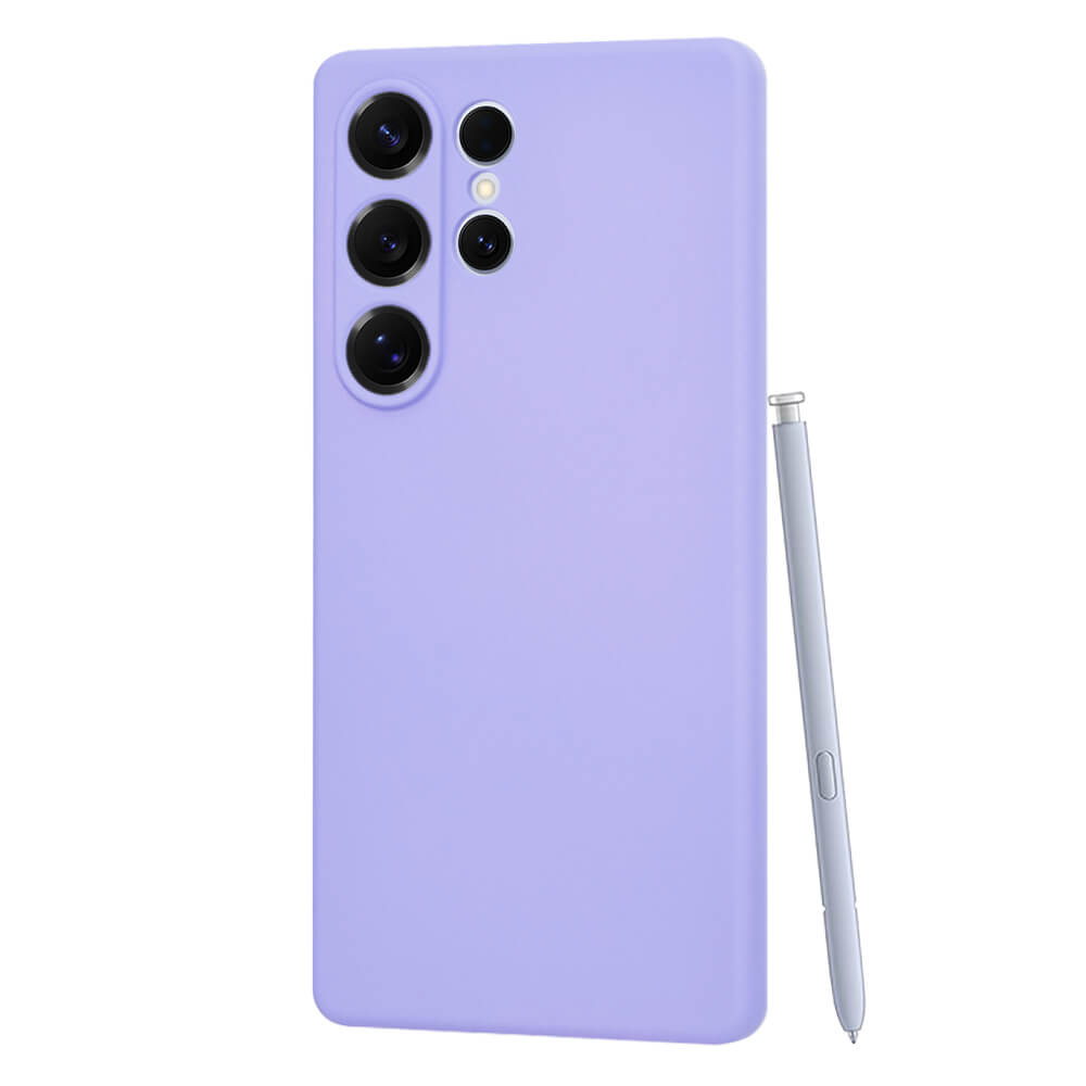 Techsuit Samsung Galaxy S25 Ultra SoftFlex Θήκη Σιλικόνης - Light Purple