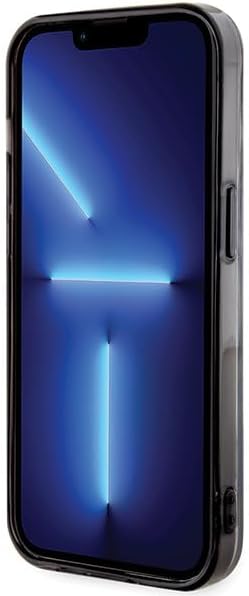 Karl Lagerfeld iPhone 15 Plus - IML Karl's Head MagSafe Σκληρή Θήκη με Πλαίσιο Σιλικόνης και MagSafe - Διάφανη / Black - KLHMP15MHKHNOTK