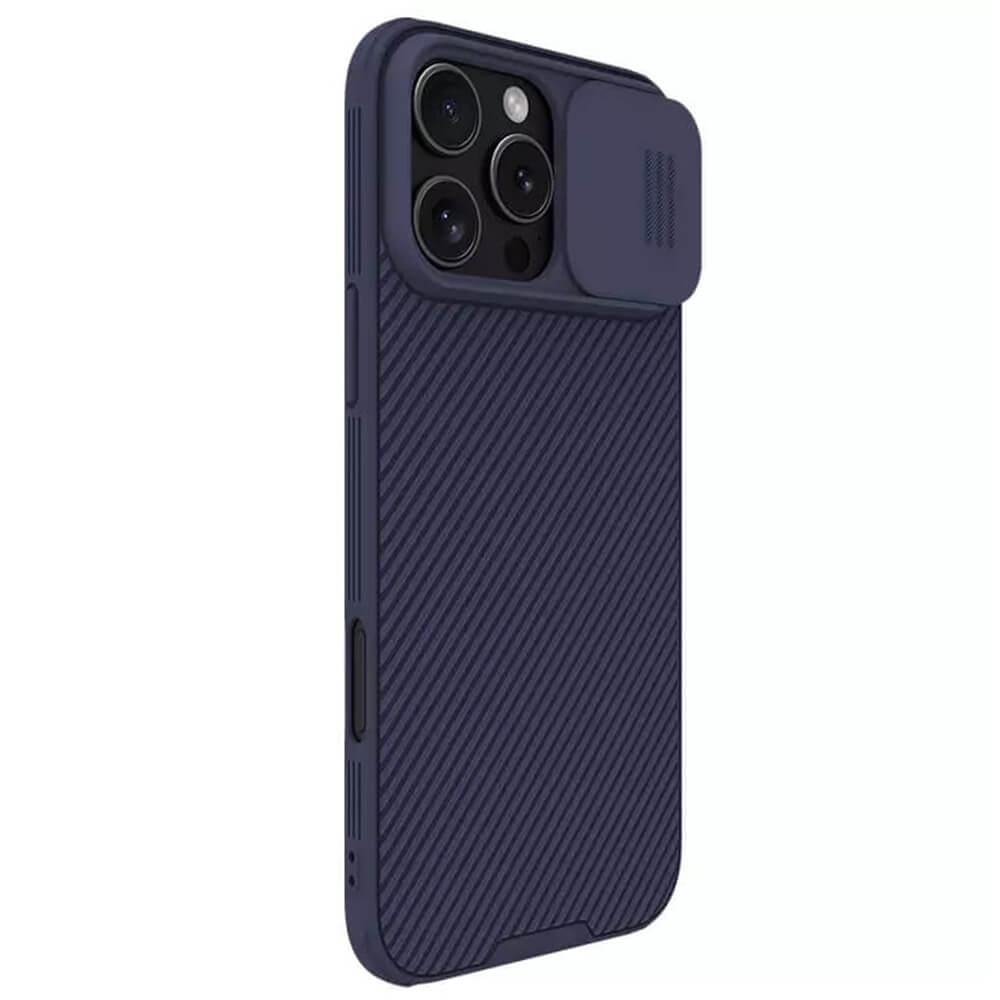 Nillkin iPhone 16 Pro Max CamShield Pro Σκληρή Θήκη με Κάλυμμα για την Κάμερα - Dark Purple