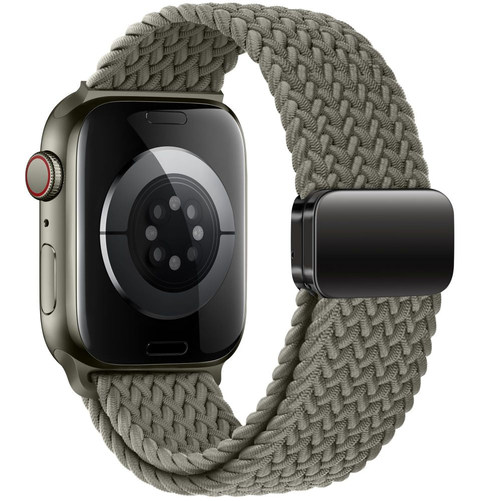 Tech - Protect Λουράκι Apple Watch 8/9/10/11 - SE (1/2/3) - Ultra (1/2/3) – 44/45/46/49mm NylonMag - Olive Grey