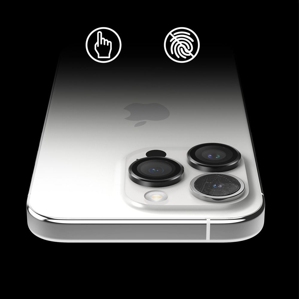 Ringke iPhone 15 Pro Max Lens Frame Glass Αντιχαρακτικό Γυαλί για την Κάμερα - Black