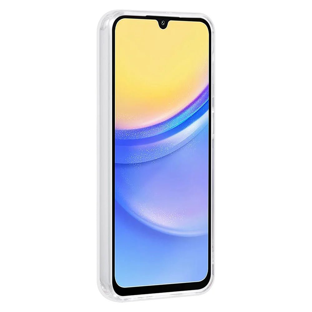 Tuniq Samsung Galaxy A15 4G / A15 5G - Σκληρή Θήκη με Πλαίσιο Σιλικόνης - Σχέδιο Μάρμαρο - Σκούρο Γκρί