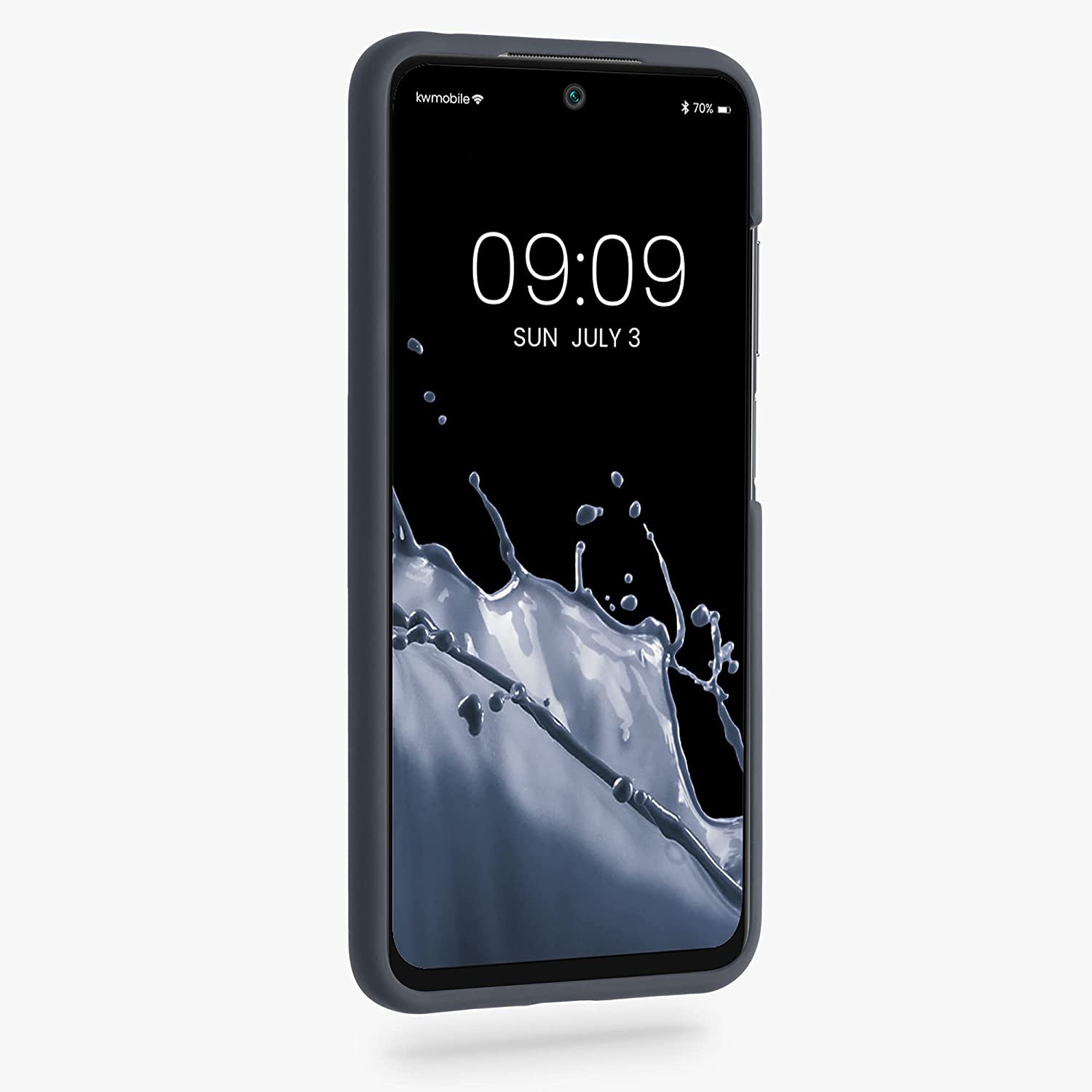 KW Xiaomi Redmi 10 Θήκη Σιλικόνης Rubberized TPU - Blueberry - 56153.186