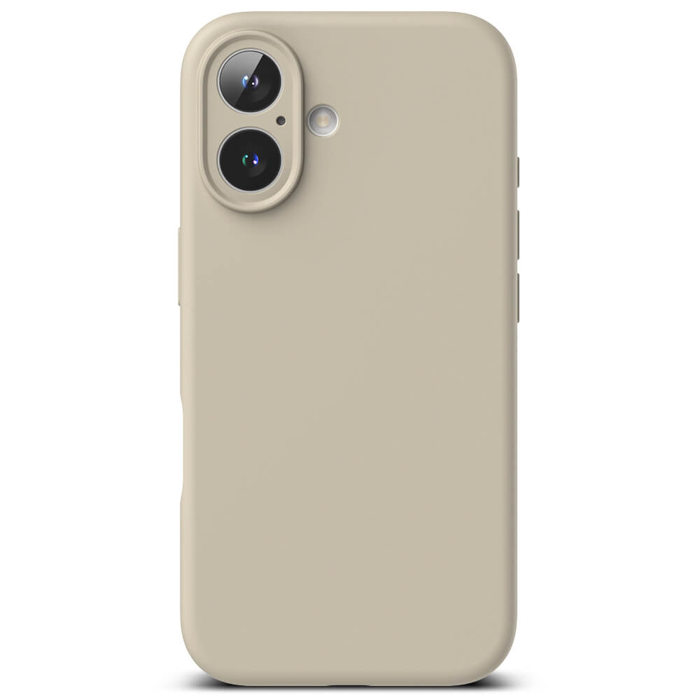 Ringke iPhone 16 Plus Silicone Magnetic MagSafe Case Θήκη Σιλικόνης με MagSafe - Stone