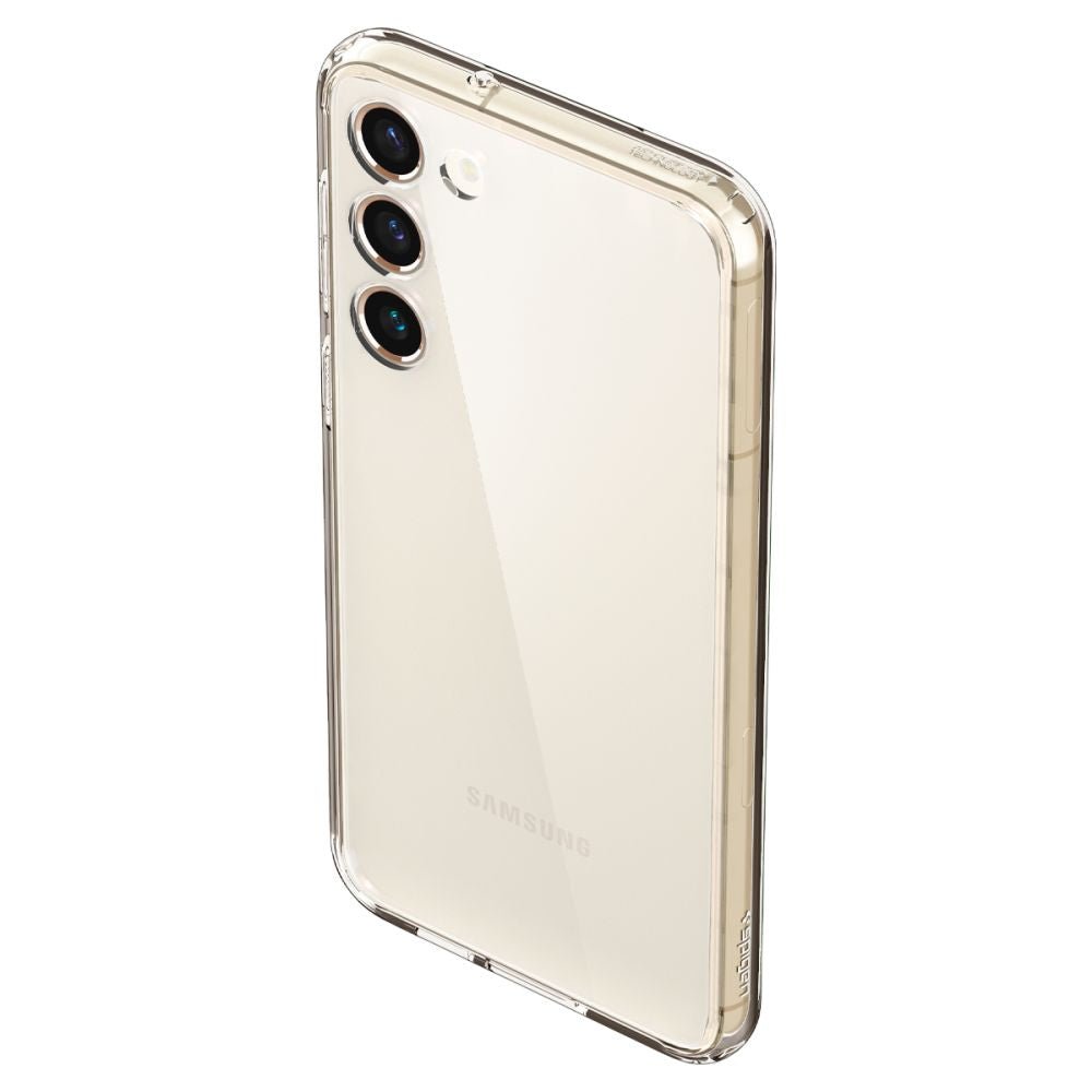 Spigen Samsung Galaxy S23 Σκληρή Θήκη με Πλαίσιο Σιλικόνης Ultra Hybrid - Crystal Clear