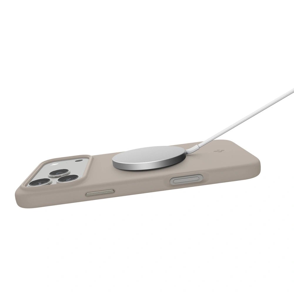 Spigen iPhone 17 Pro Max - Silicone Fit Mag - Θήκη Σιλικόνης με MagSafe - Stone