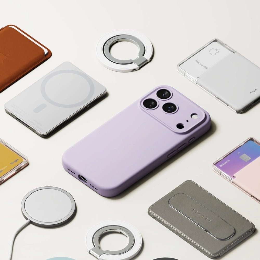 Ringke iPhone 17 Pro Max - Silicone Magnetic MagSafe - Θήκη Σιλικόνης με MagSafe - Lignt Purple