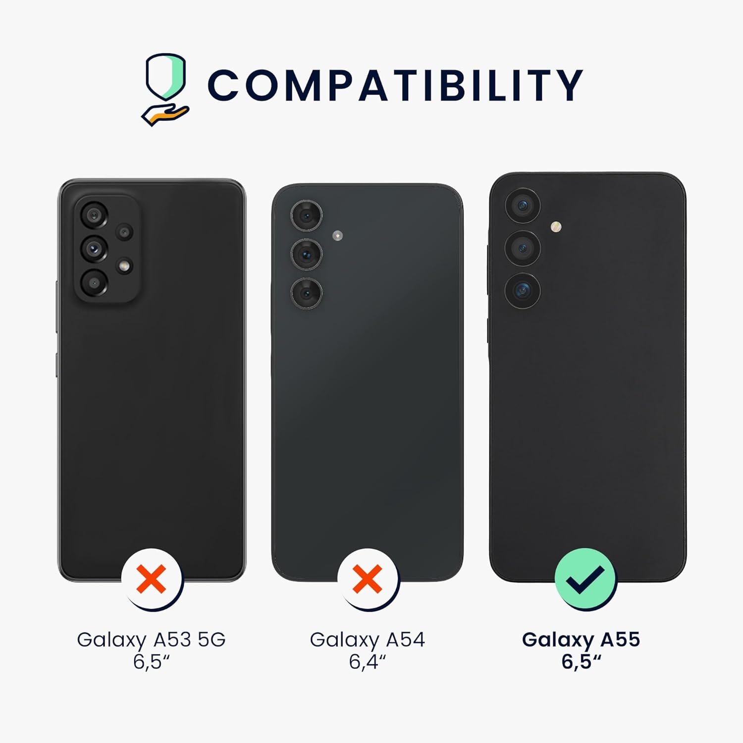 KW Samsung Galaxy A55 5G Θήκη Σιλικόνης Rubberized TPU - Caribbean Blue