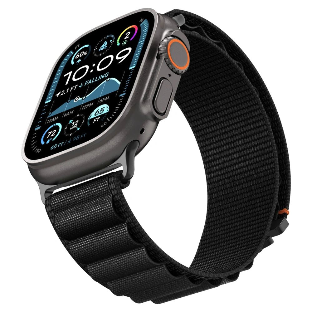 Spigen Λουράκι Apple Watch 8/9/10/11 - SE (1/2/3) - Ultra (1/2/3) – 44/45/46/49mm - WBF1 - Black