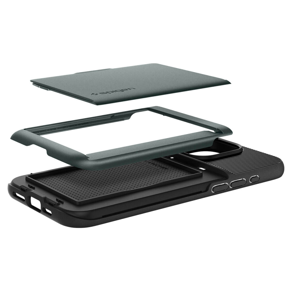 Spigen iPhone 15 Pro Max Slim Armor CS Σκληρή Θήκη - Abyss Green